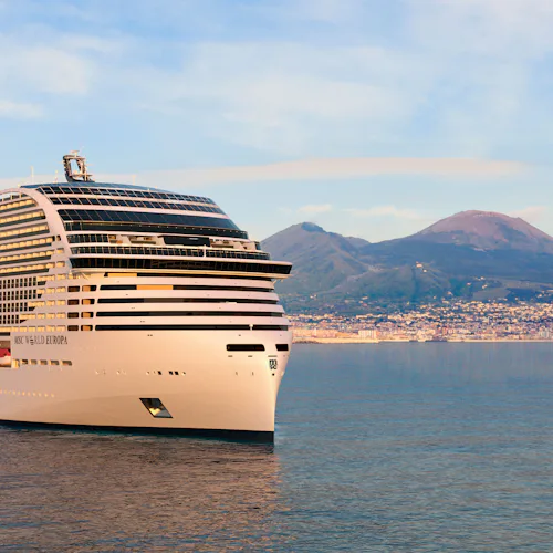 MSC World Europa laiva merellä