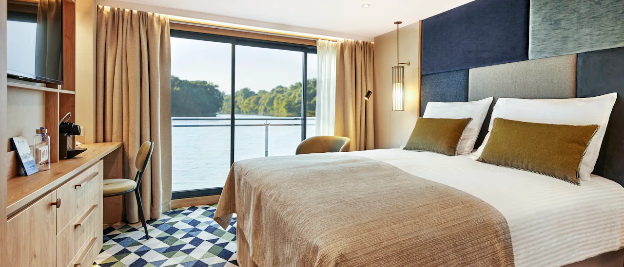 Viva Cruisesin Viva One laivan ulkohytti